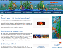 Tablet Screenshot of goudvissen.org